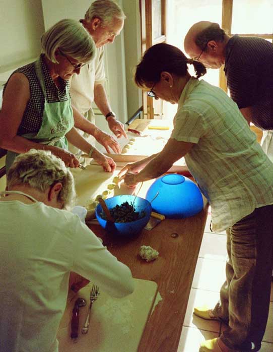 Hands-on lessons in typical Tuscan cookery