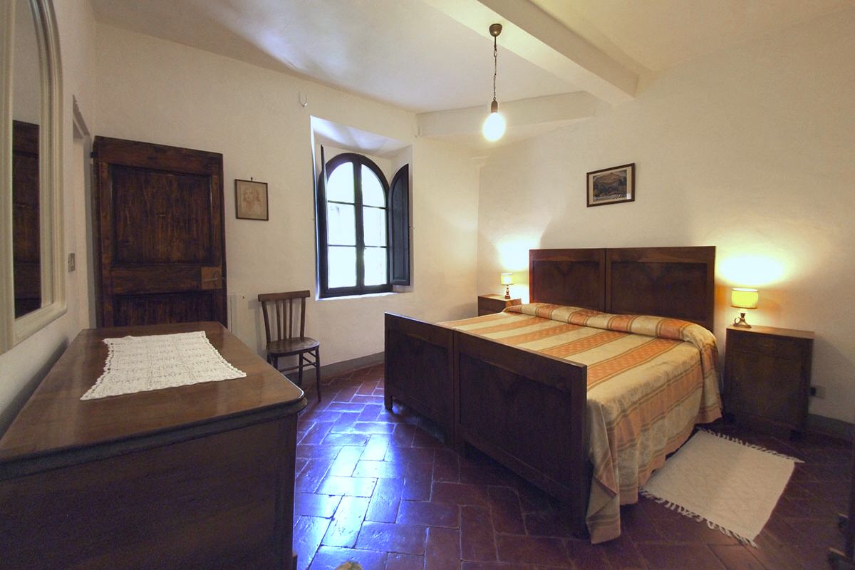 Second bedroom La Fattoria: for family holidays in italy