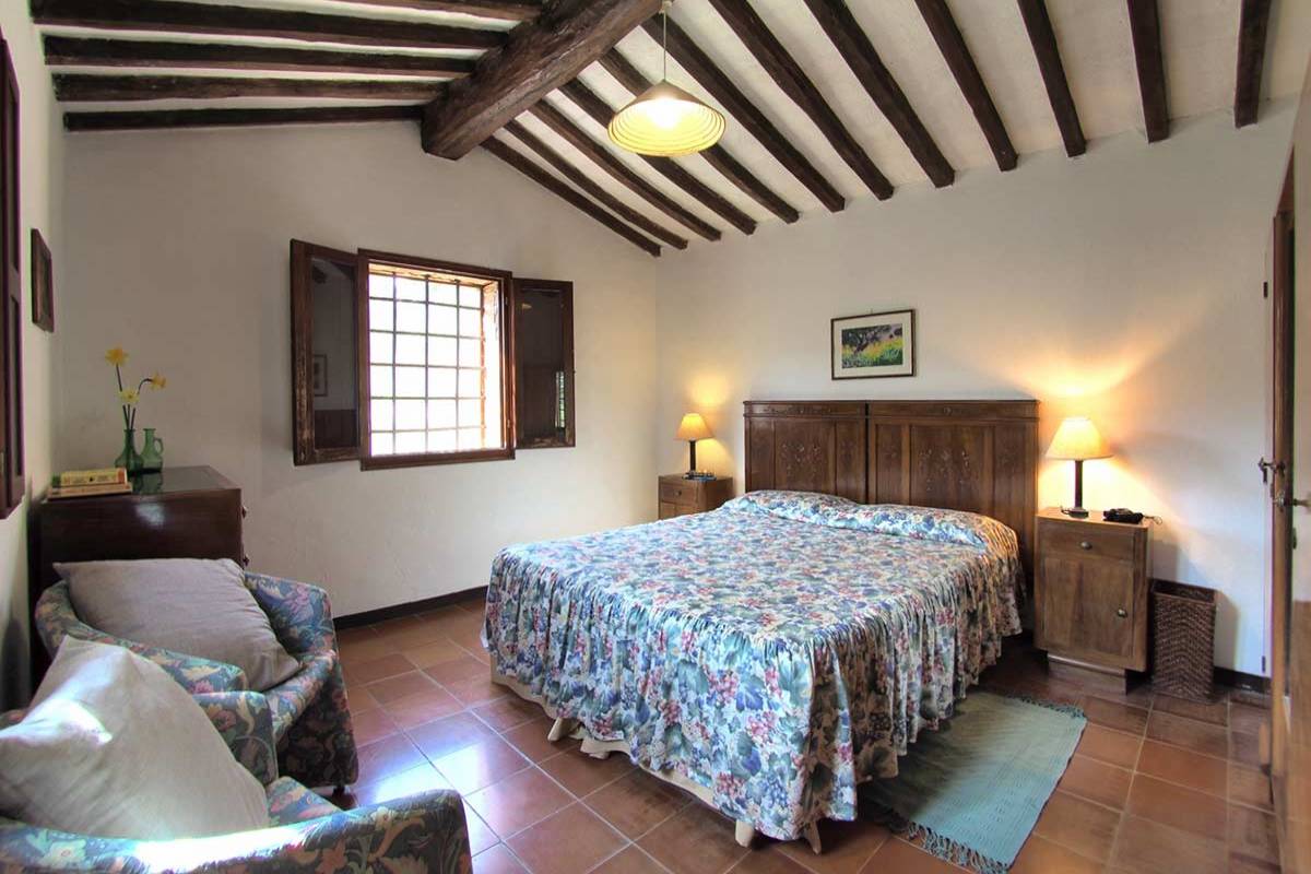 La Voliera: bedroom - Tuscany italy villa rentals
