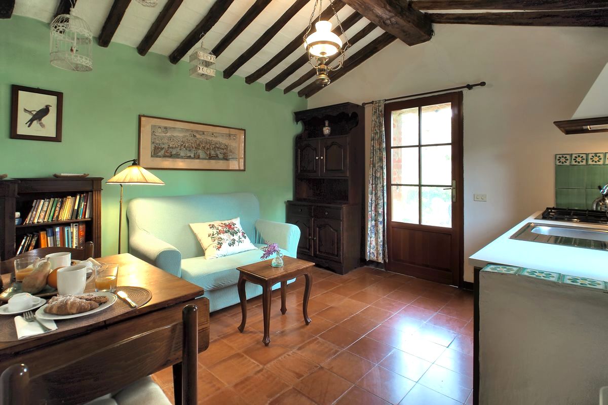 La Voliera: living room - Italian villas rent